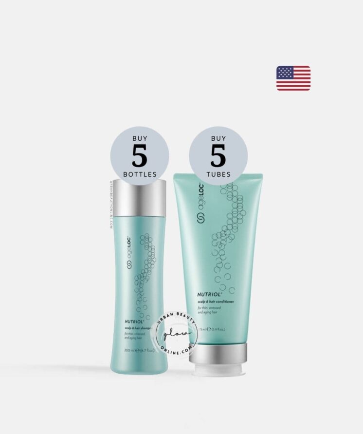 NU SKIN ageLOC Scalp & Hair Shampoo and Conditioner 10pk USA PRICE