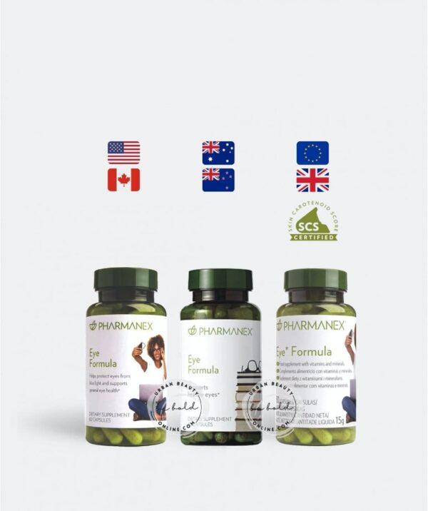 Nu Skin Pharmanex EYE FORMULA US CA AU NZ UK EU