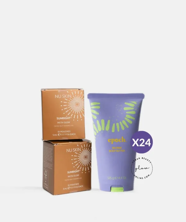 24pk Epoch Baobab Body Butter Instaglow Samples 2024 Urban Beauty Care